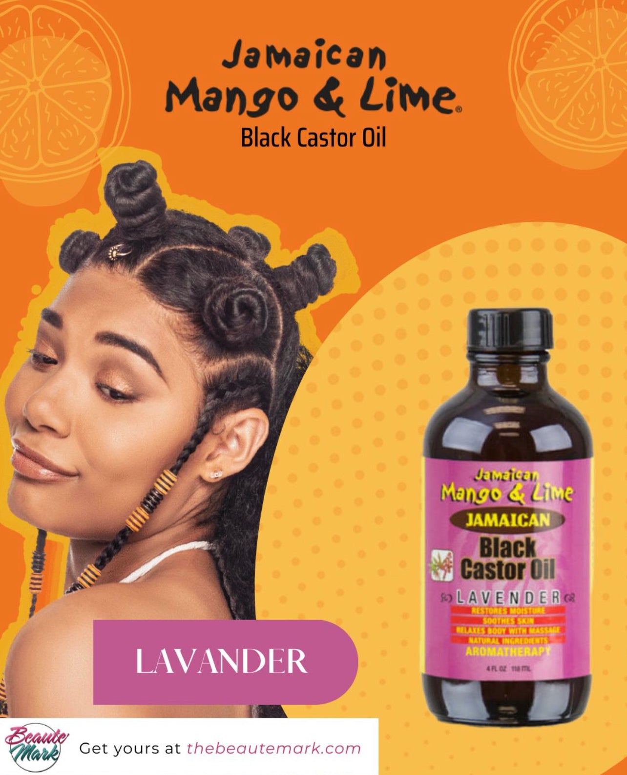 Jamaican Mango Lime Black Castor Oil