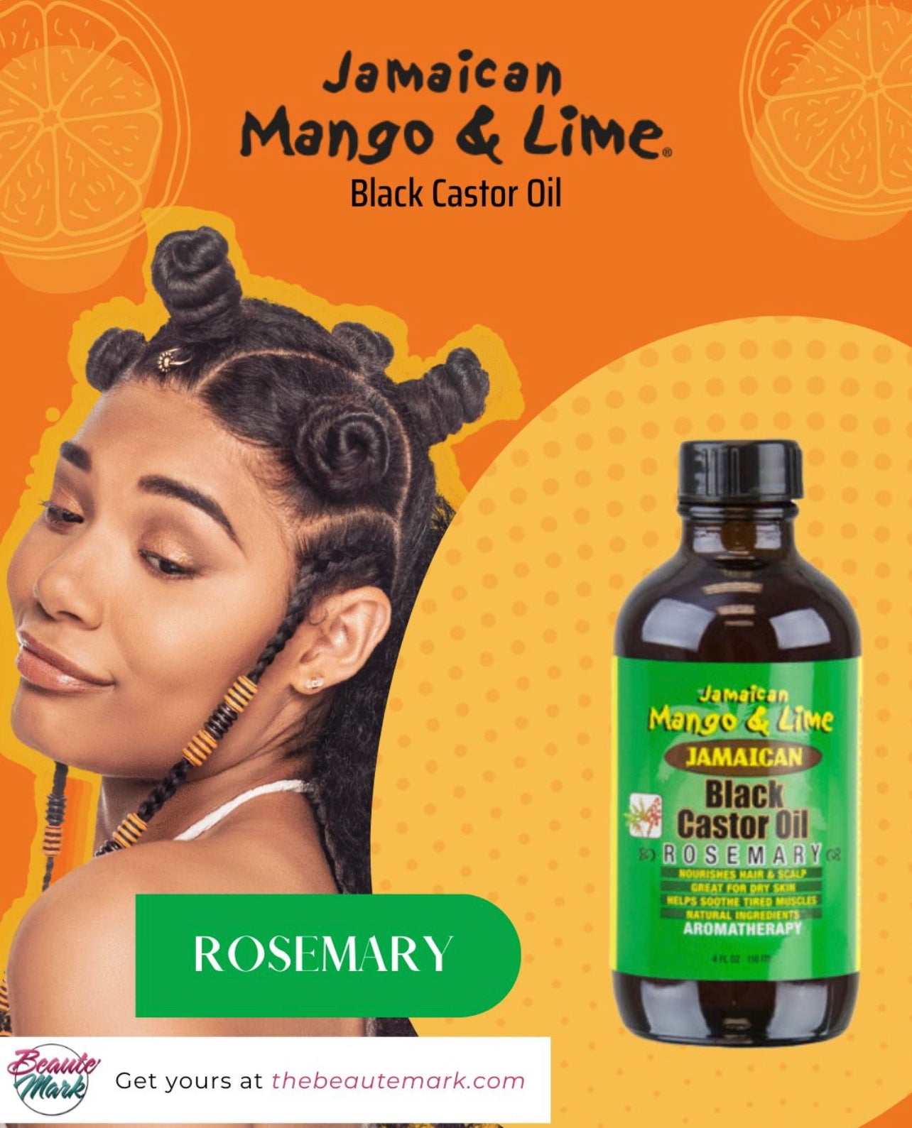 Jamaican Mango Lime Black Castor Oil