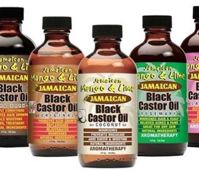 Jamaican Mango Lime Black Castor Oil