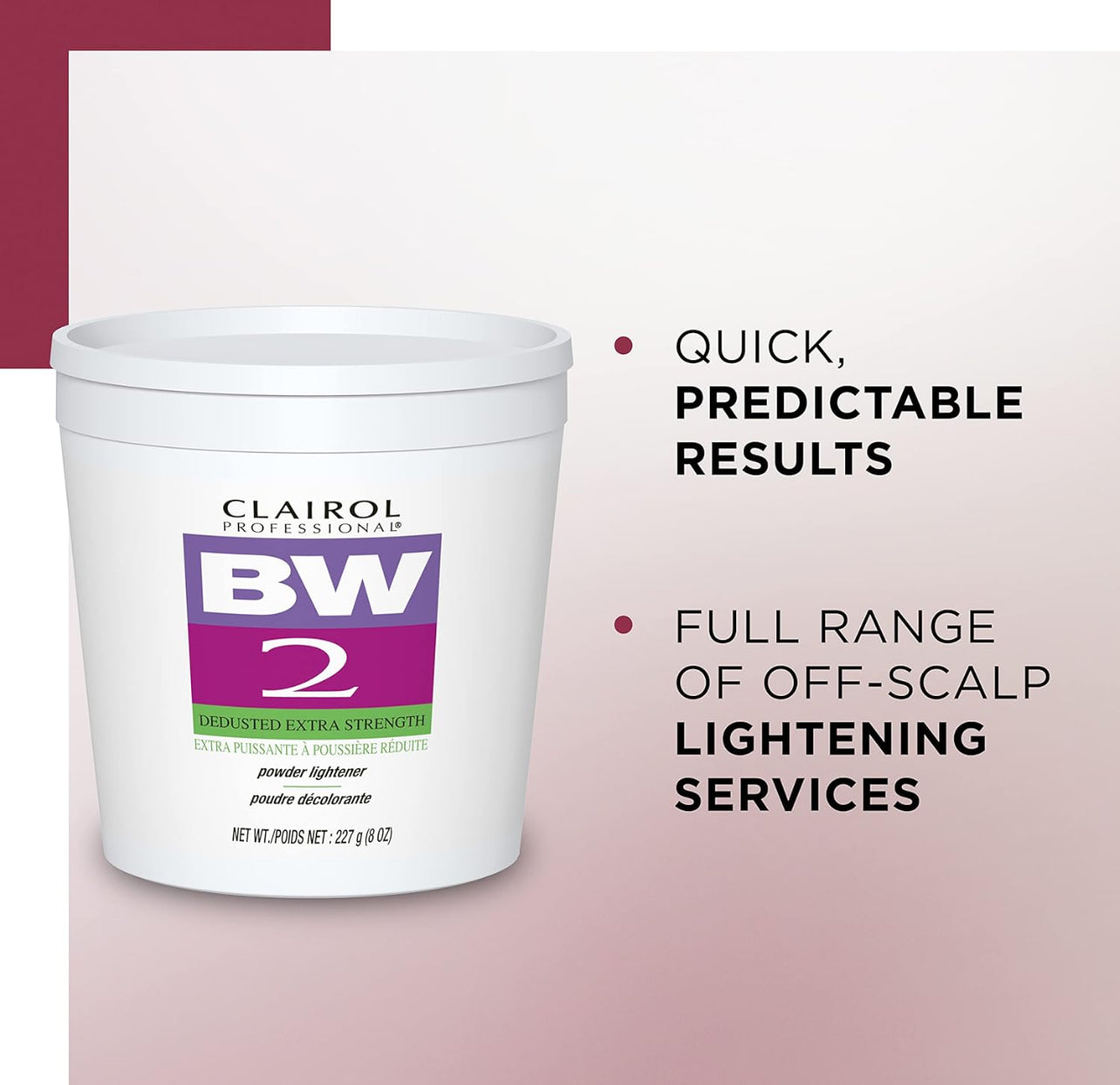 Clairol Professional BW2 Extra Strength Hair Lightener