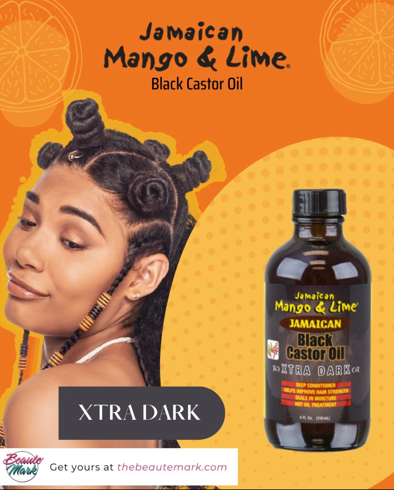 Jamaican Mango Lime Black Castor Oil