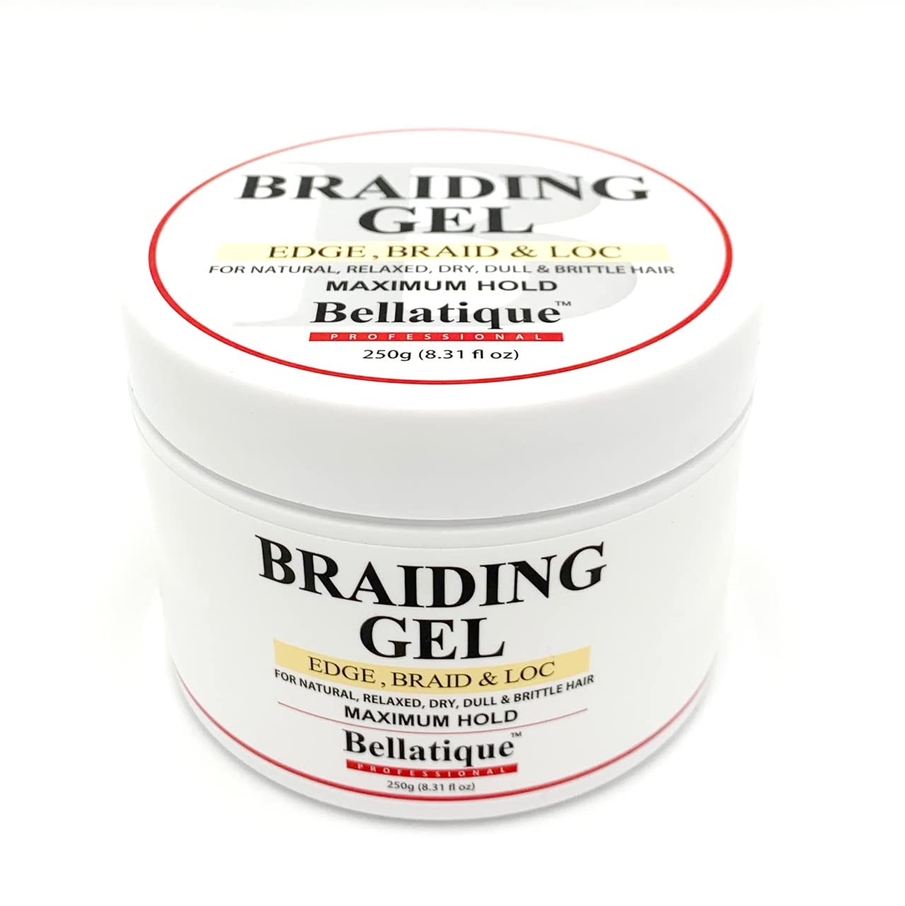 Bellatique Edge, Braid, & Loc Maximum Hold Edge Control & Braiding Gel