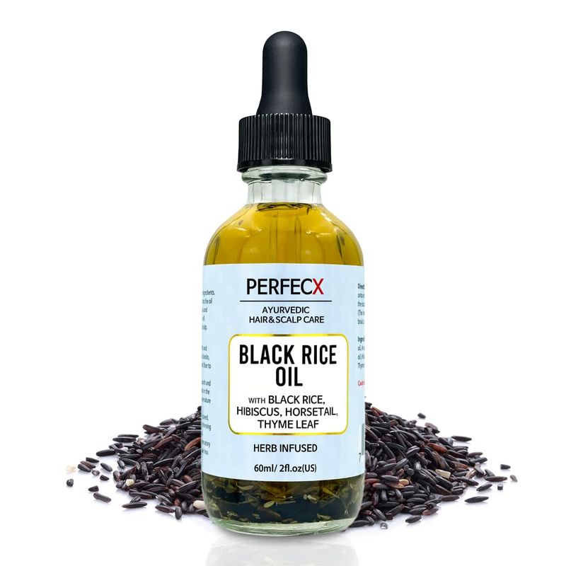 Perfecx - Black Rice Hair Oil 2 fl oz