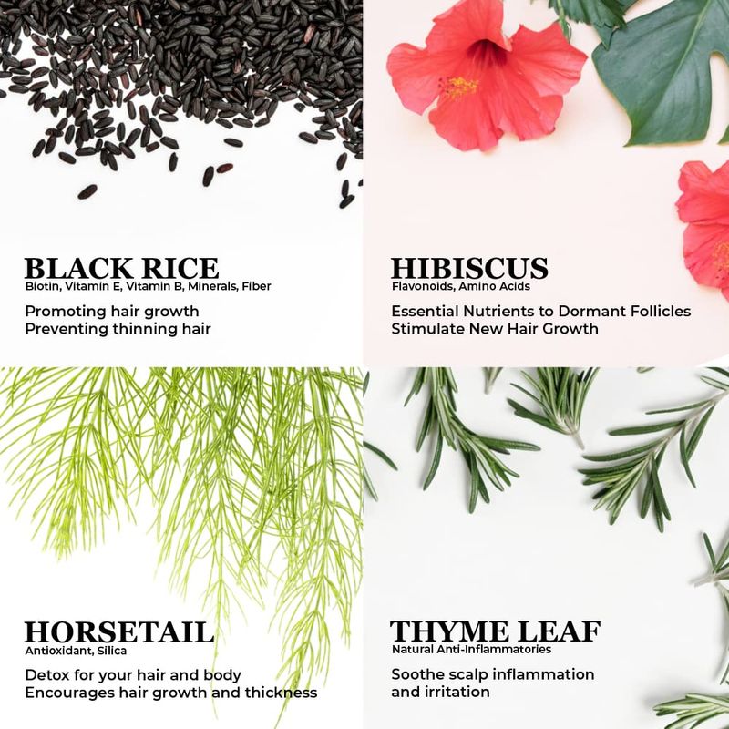 Perfecx - Black Rice Hair Oil 2 fl oz