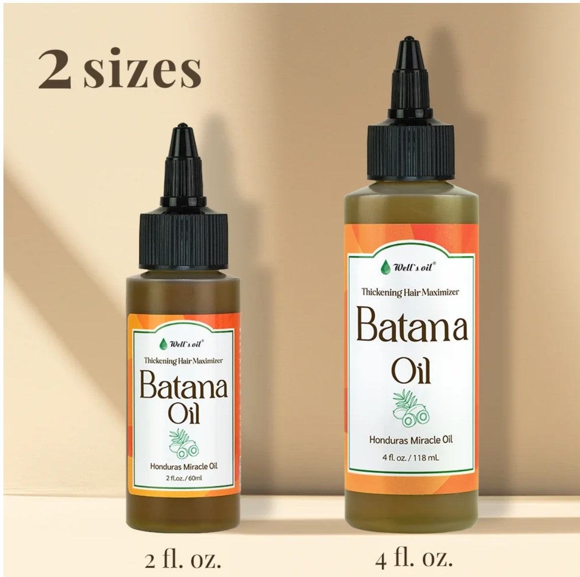 Well’s Oil Batana Oil - 100% Natural & Unrefined | Strengthens, Prevents Hair Loss & Promotes Hair Growth and Thickness | Dr. Sebi Approved | Sourced from Honduras