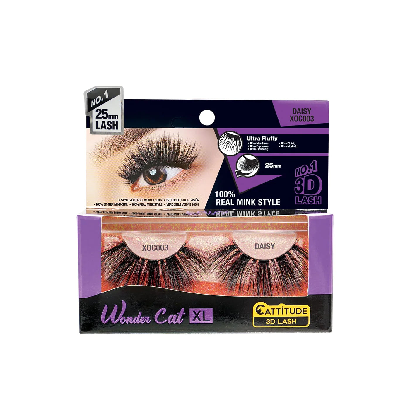 EBIN Cattitude 3D Lashes Wonder Cat