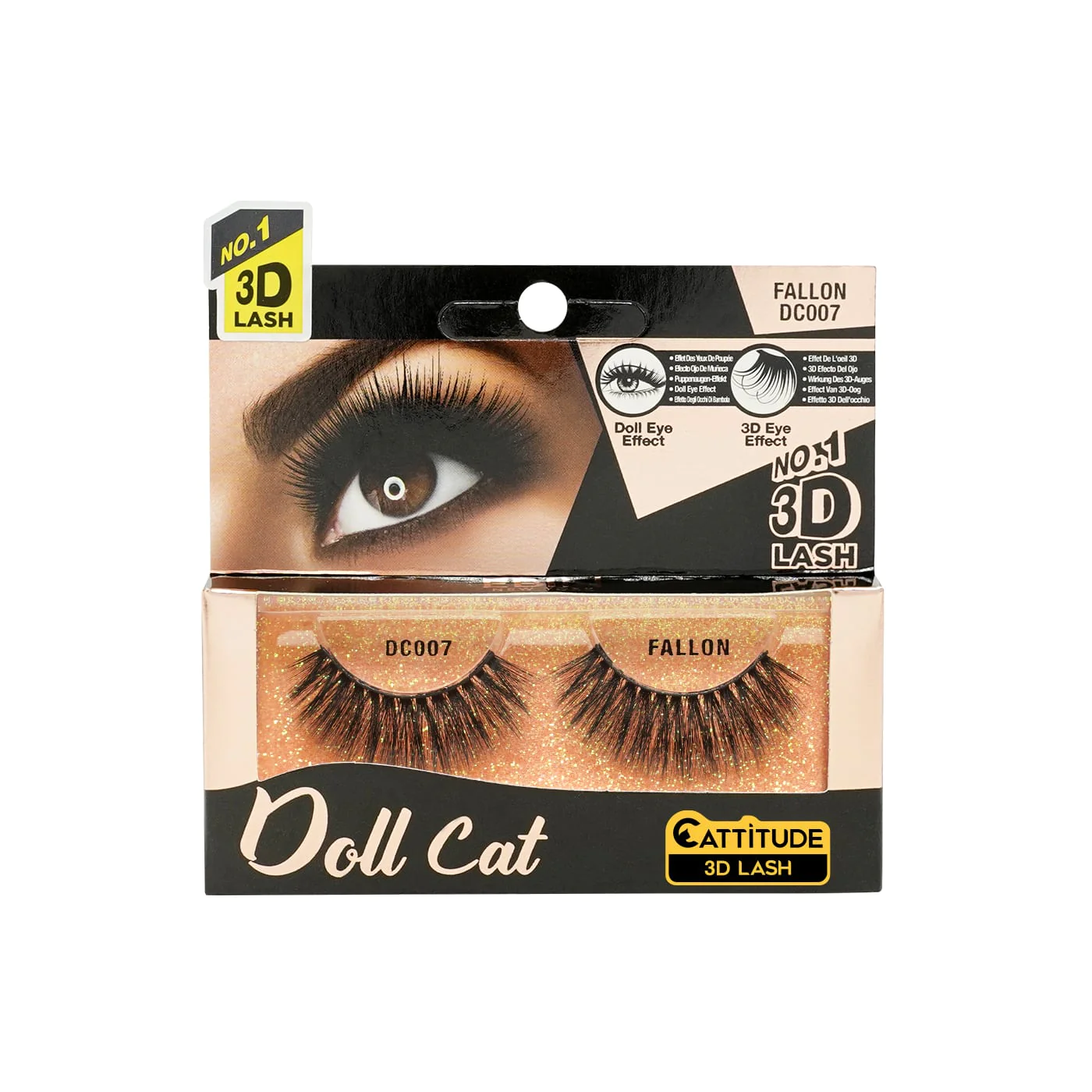 EBIN Cattitude 3D Lashes Doll Cat