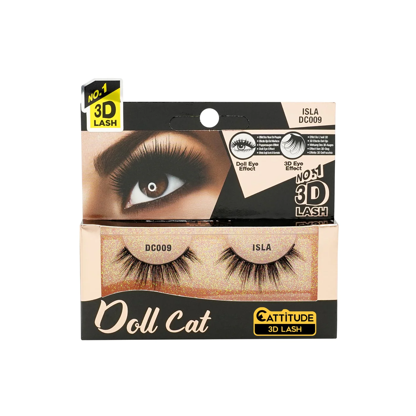 EBIN Cattitude 3D Lashes Doll Cat