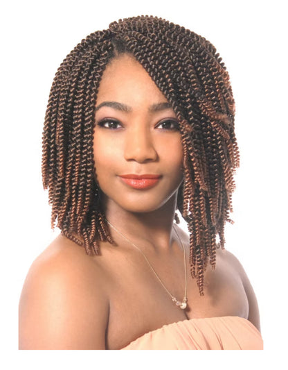 BETRESS 3X SPRING TWIST Crochet Hair 
8 inches 3 Bulk Pack