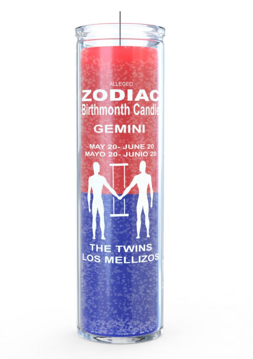 Zodiac 7 Day Glass Candles