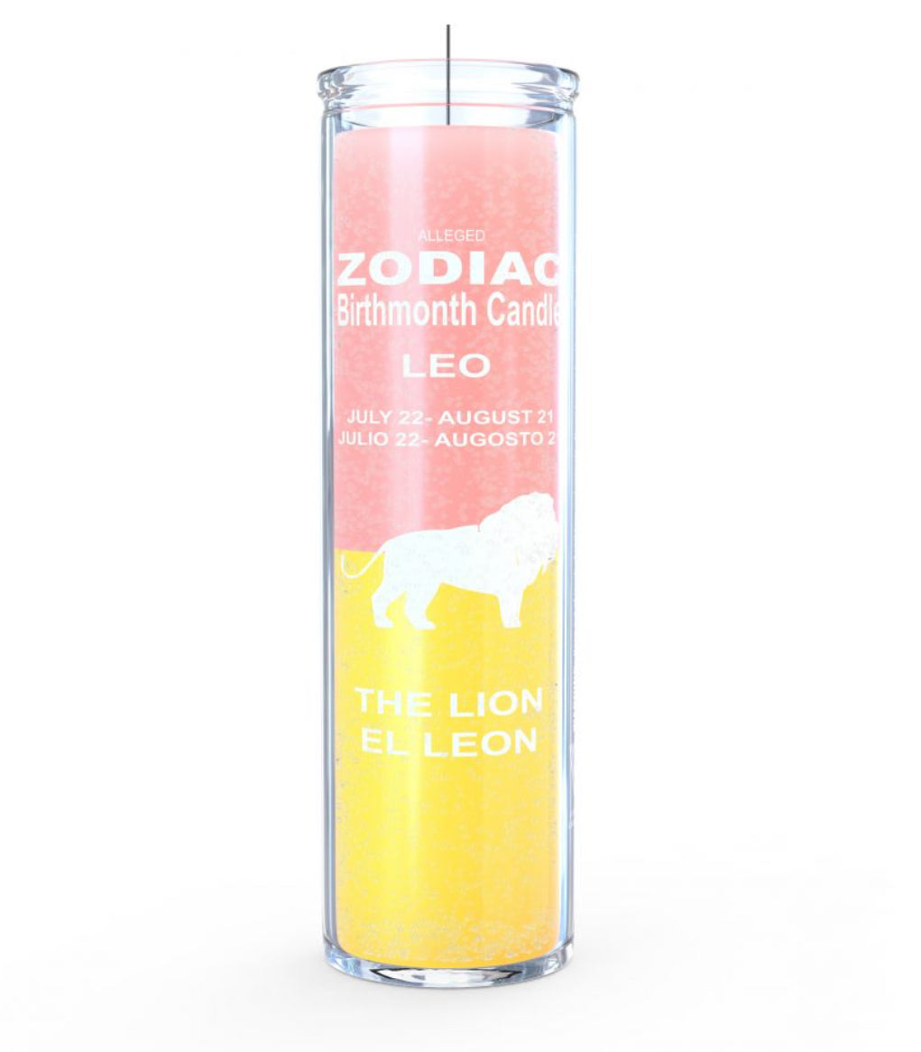Zodiac 7 Day Glass Candles