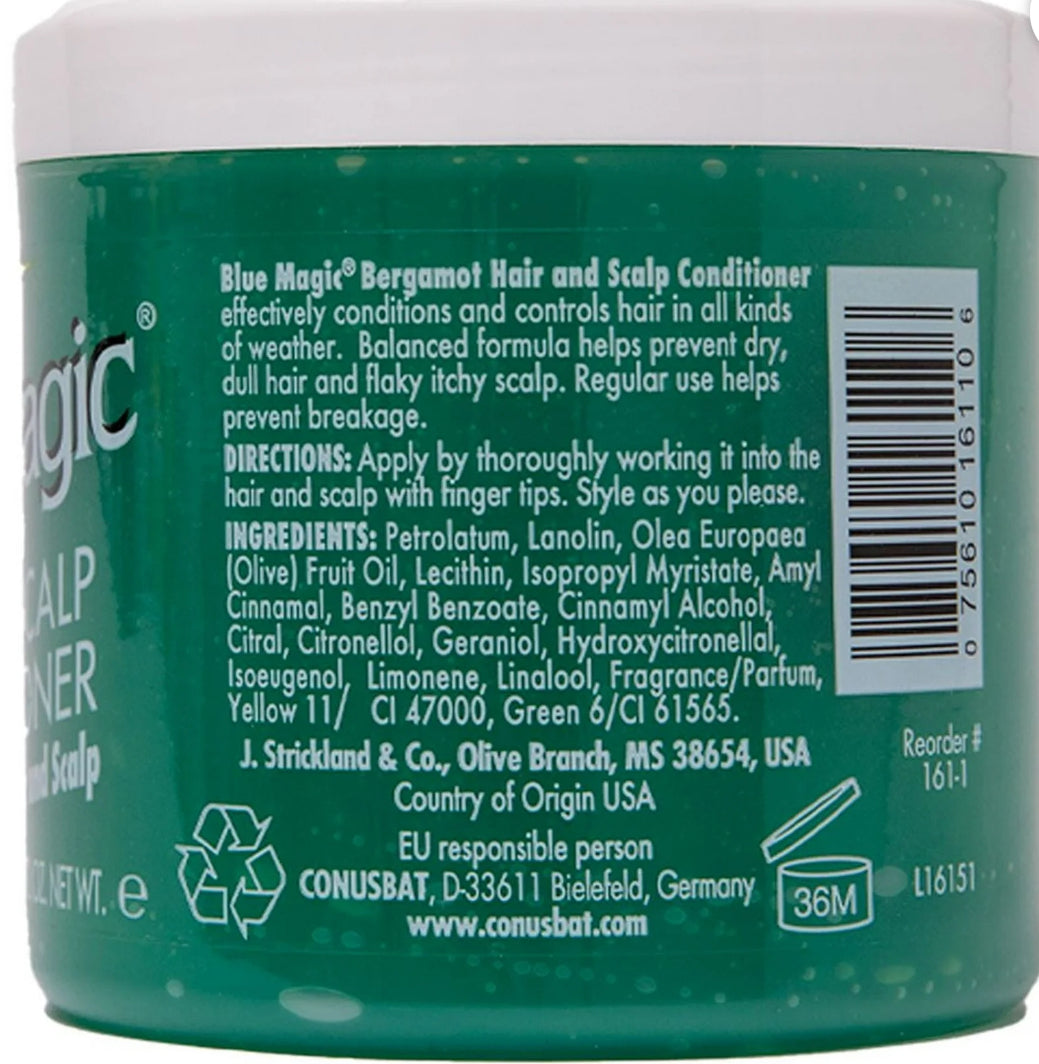 Blue Magic Hair Conditioner Grease