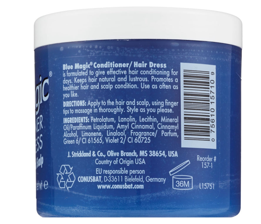 Blue Magic Hair Conditioner Grease