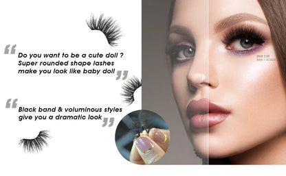 EBIN Cattitude 3D Lashes Doll Cat