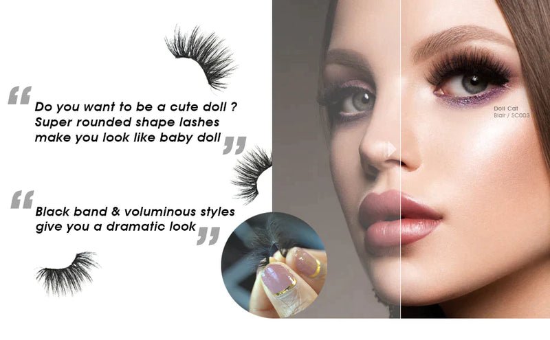 EBIN Cattitude 3D Lashes Wonder Cat