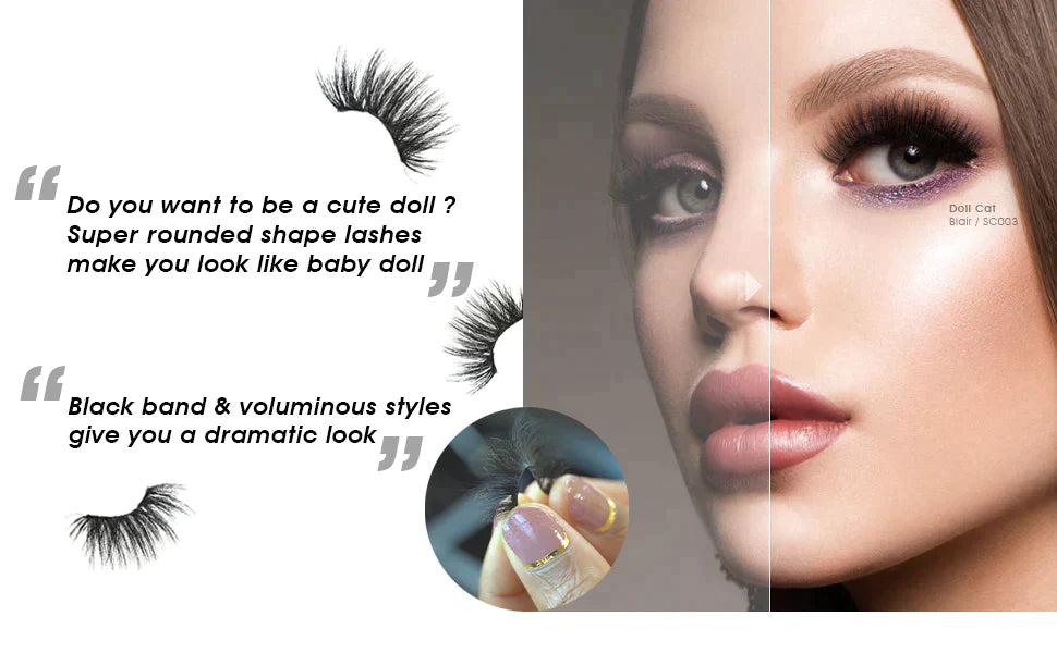 EBIN Cattitude 3D Lashes Sexy Cat
