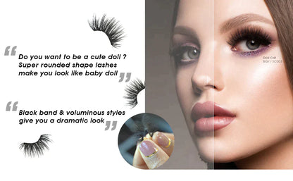 EBIN Cattitude 3D Lashes Sexy Cat