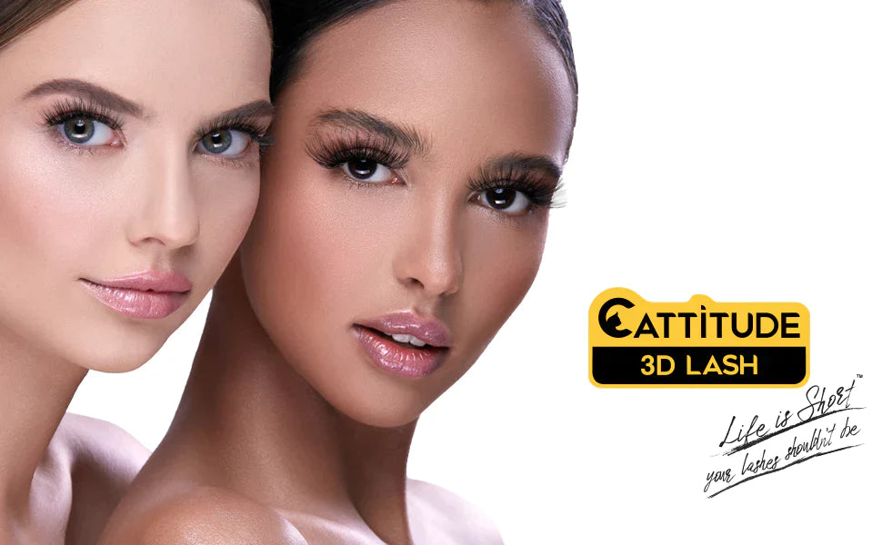 EBIN Cattitude 3D Lashes Faux Mink Monthly