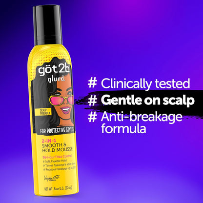 Got2B Glued Smooth & Hold Mousse