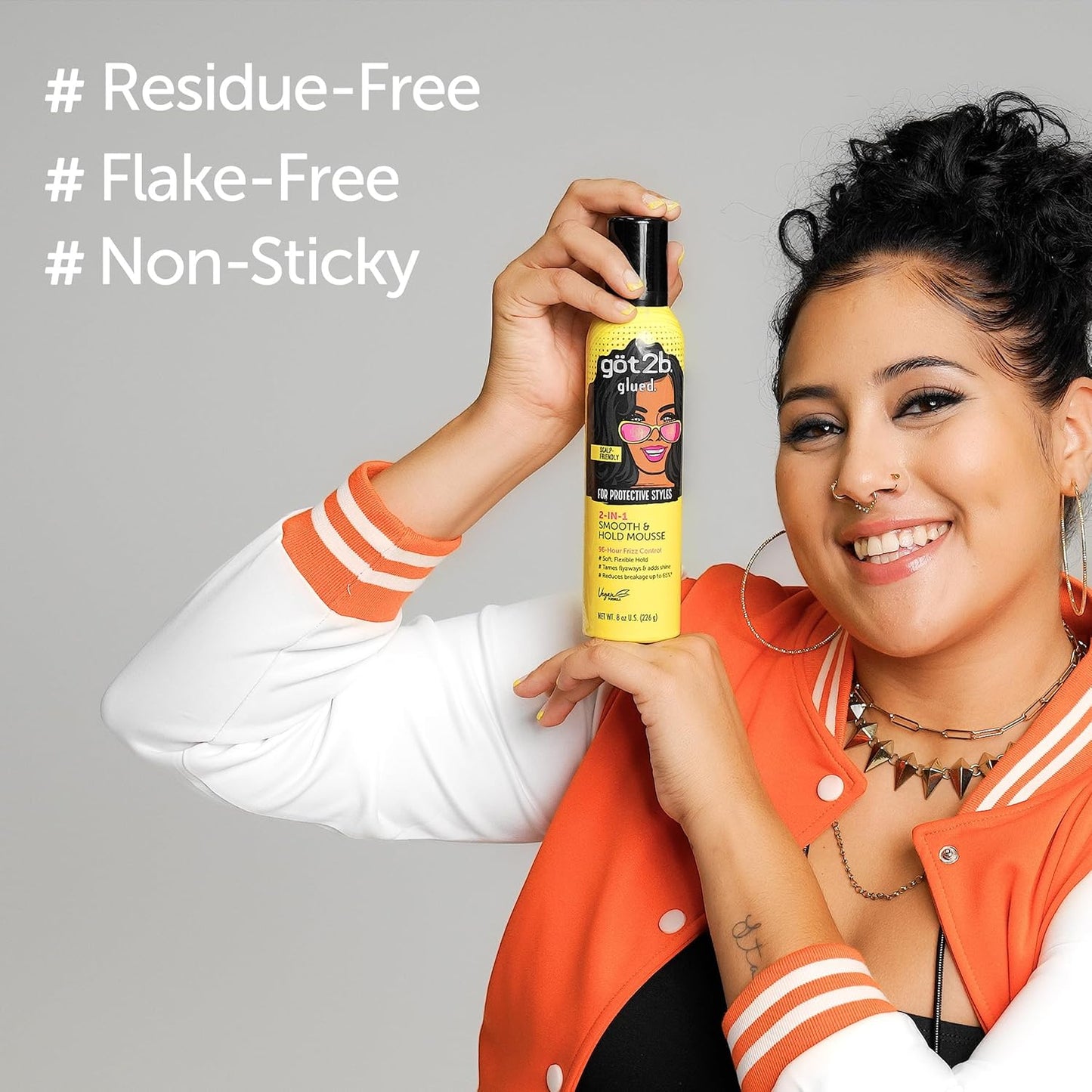 Got2B Glued Smooth & Hold Mousse