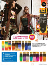 FEMI 3X PRESTRETCHED EXPRESSION BRAID 48 "