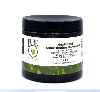 Pure O Natural Neatbraid Beauty Professional Conditioning Shining Gel