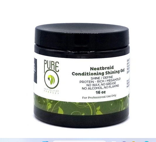 Pure O Natural Neatbraid Beauty Professional Conditioning Shining Gel