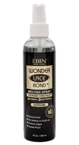 EBIN New York Wonder Lace Bond Melt Spray Extreme Firm Hold Supreme