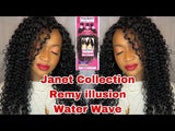Janet REMY ILLUSION WATER WAVE 3PCS + 4X4 FREE PART