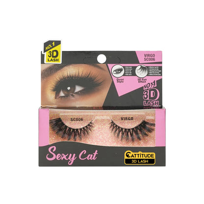 EBIN Cattitude 3D Lashes Sexy Cat