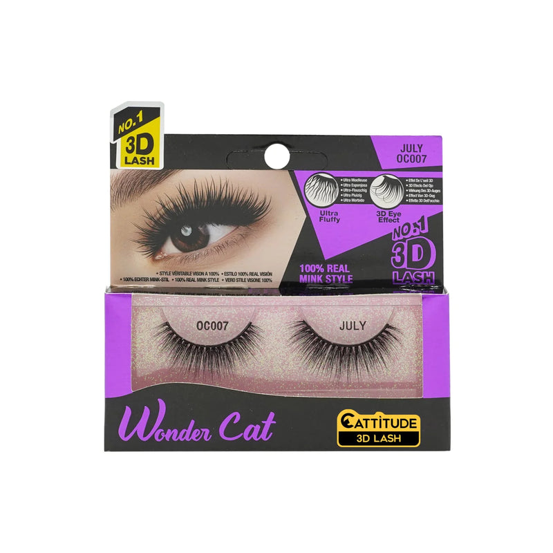 EBIN Cattitude 3D Lashes Faux Mink Monthly