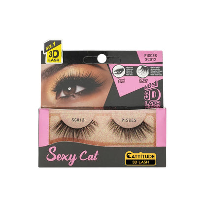 EBIN Cattitude 3D Lashes Sexy Cat