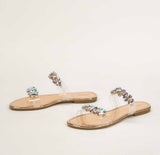 Gem Sandals (Gold)