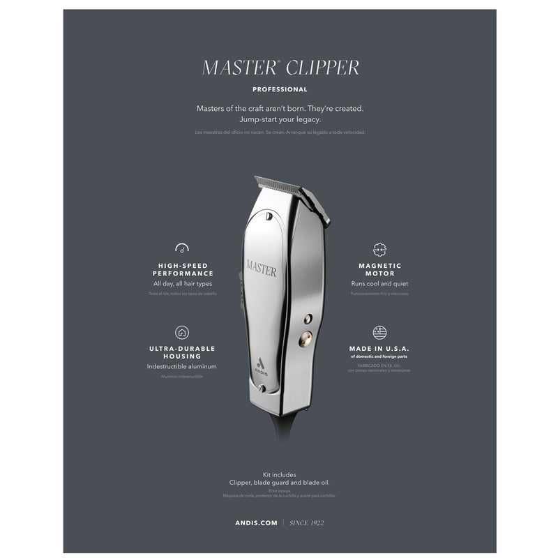 Andis Master Adjustable Blade Clipper